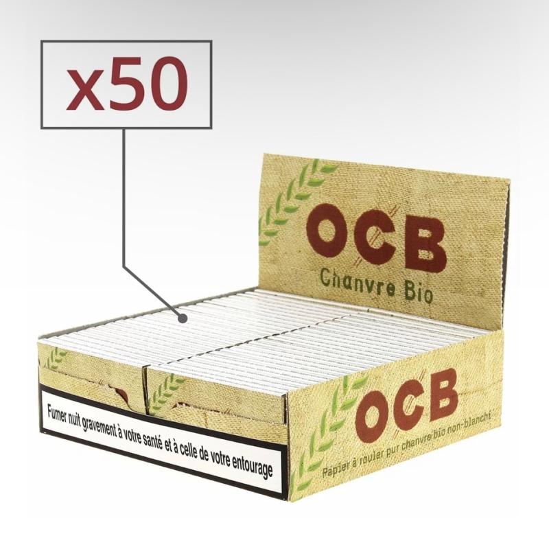 OCB Papier À Rouler X50 Chanvre Bio