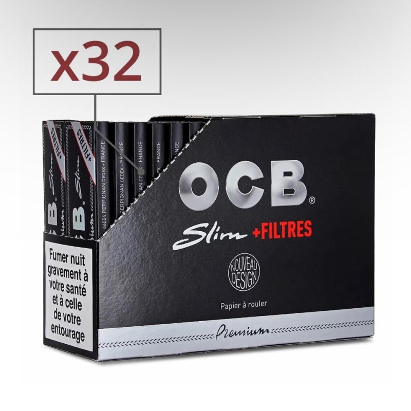 OCB Papier À Rouler SLIM + FILTRE X32 Premium