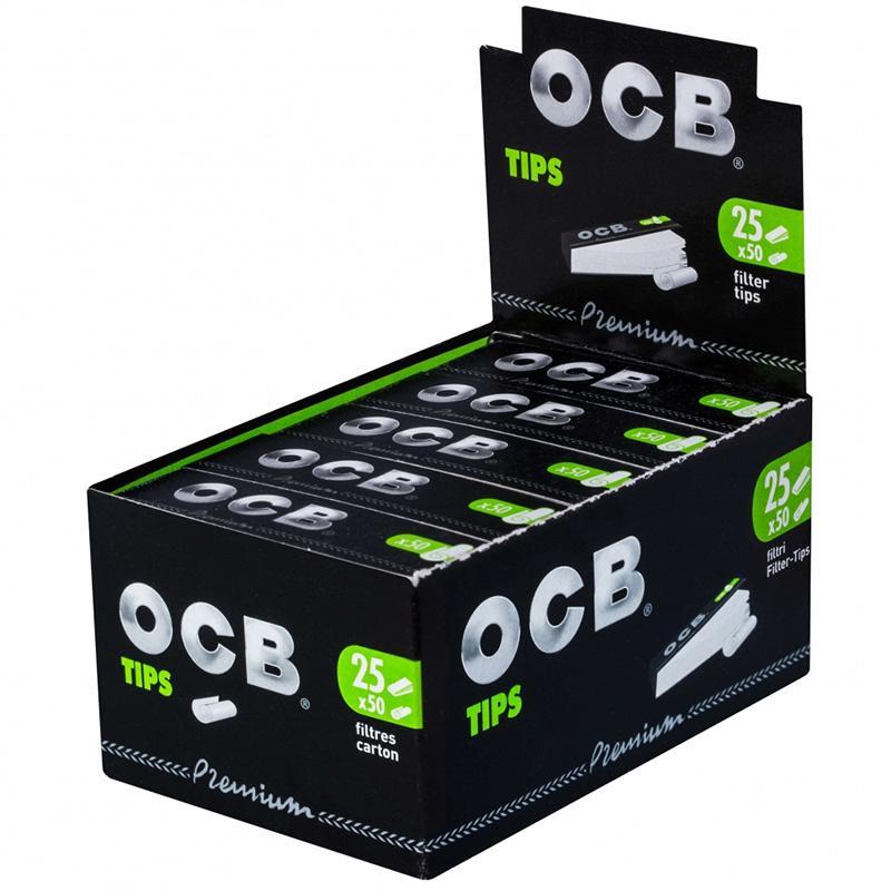 OCB Filtre Carton TIPS X25 Premium