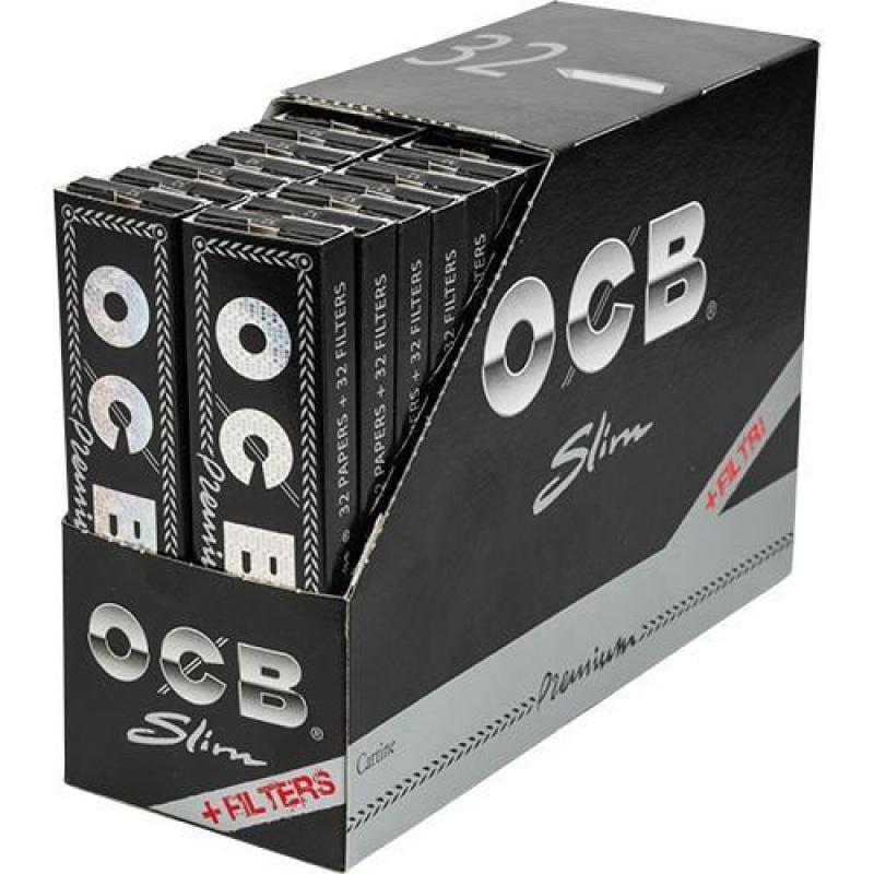 OCB Papier À Rouler SLIM + FILTRE X32 Premium EU