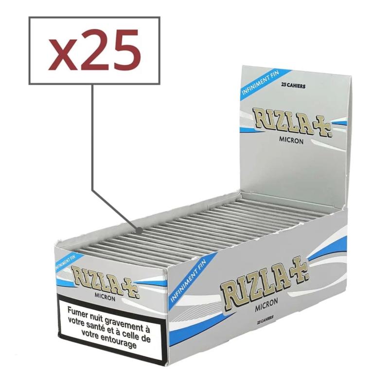 RIZLA Papier À Rouler X25 Micron
