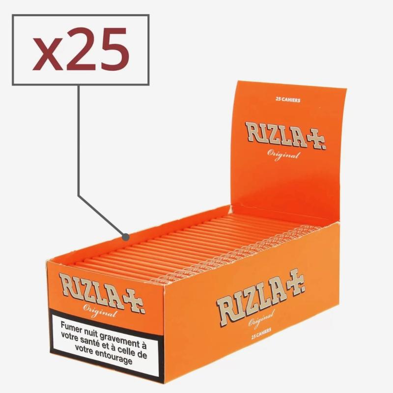 RIZLA Papier À Rouler X25 Original