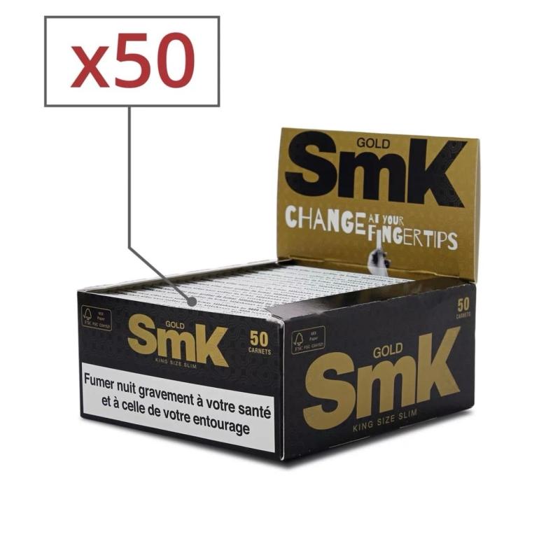 SMK Papier À Rouler SLIM X50 Gold