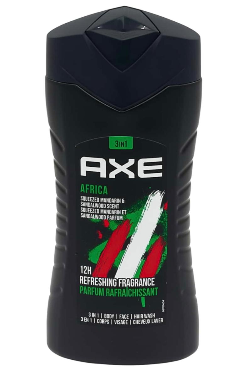 AXE GEL DOUCHE 250ML Africa 3en1