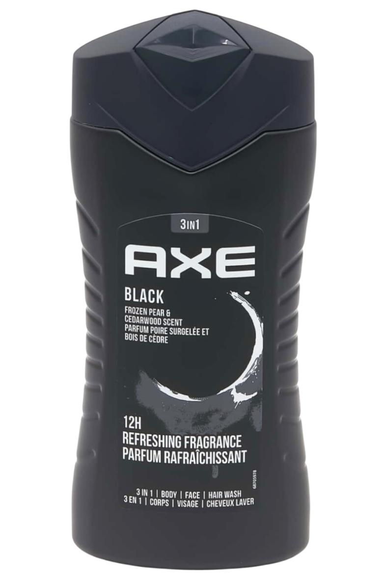 AXE GEL DOUCHE 250ML Black 3en1