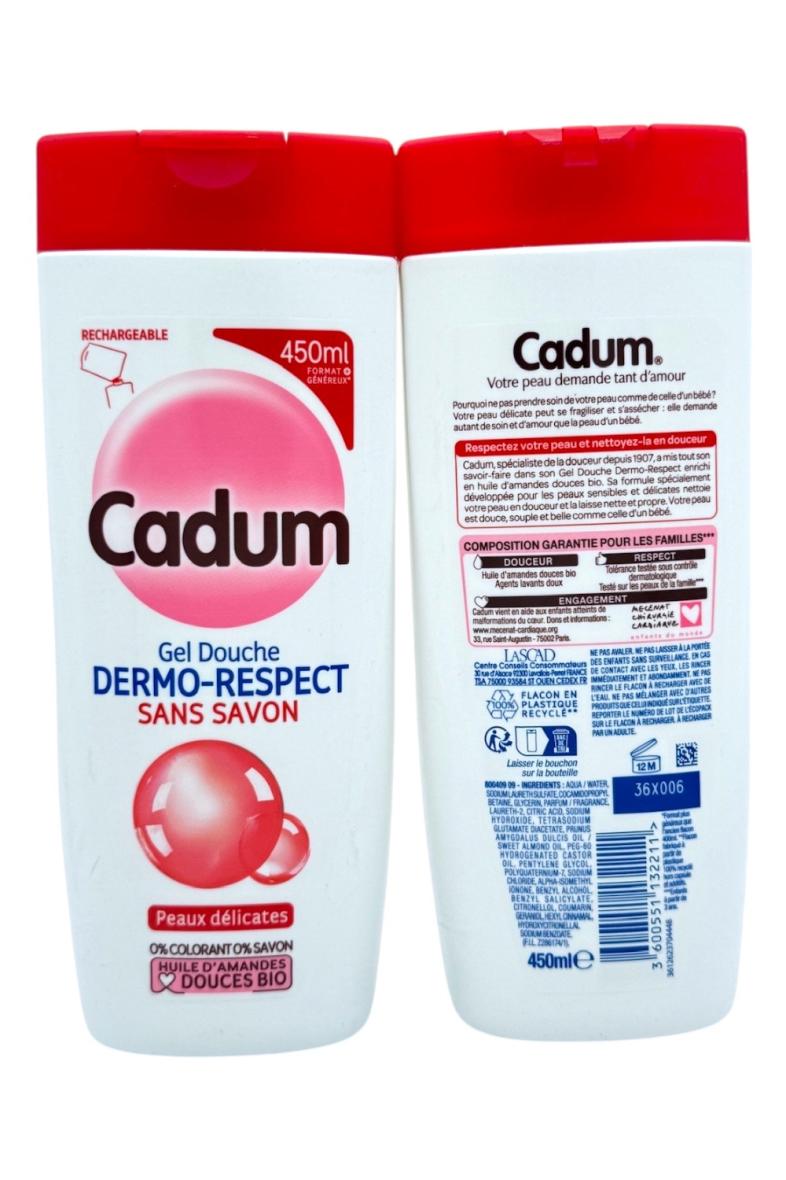 CADUM GEL DOUCHE 450ML Dermo Respect