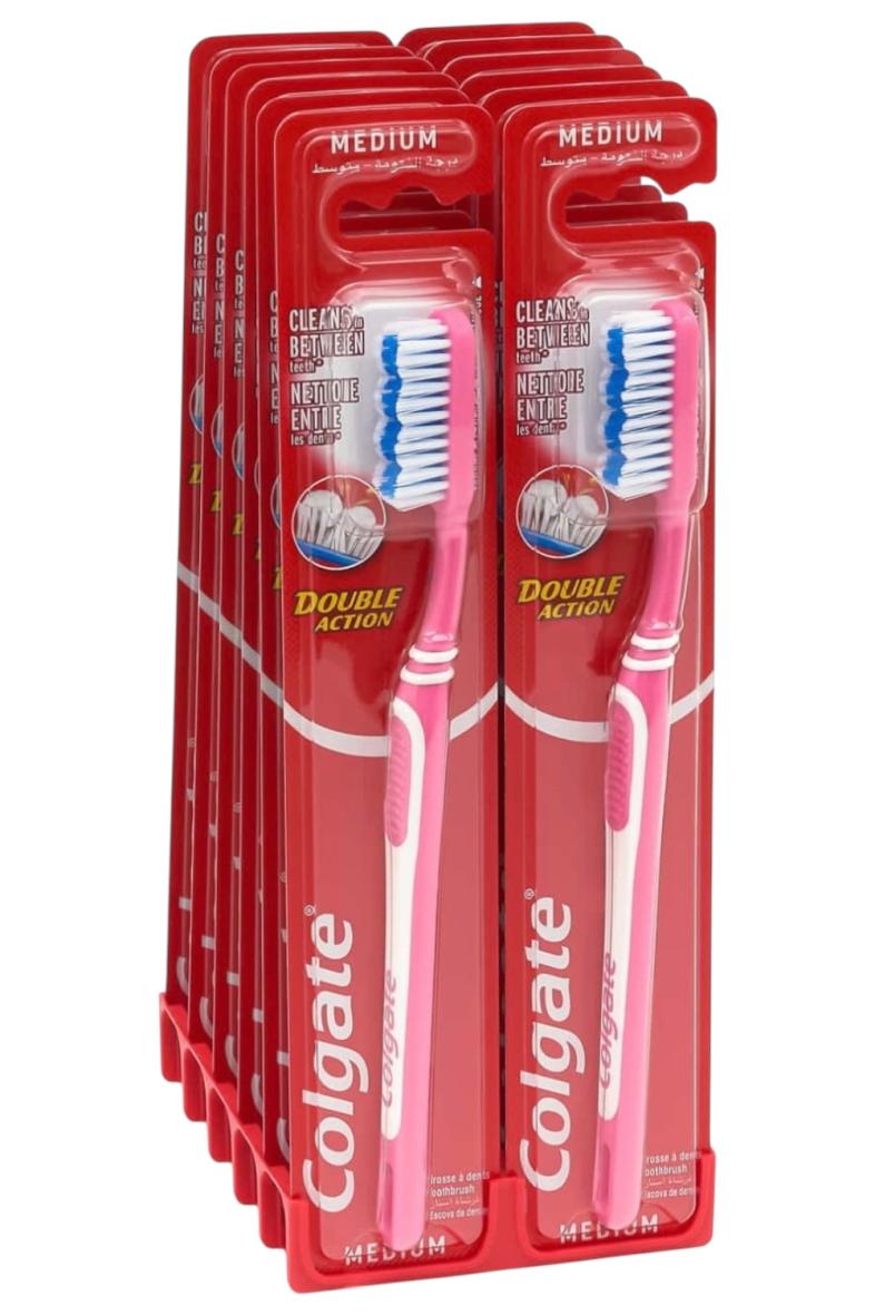 Colgate brosse à dents Double Action Medium