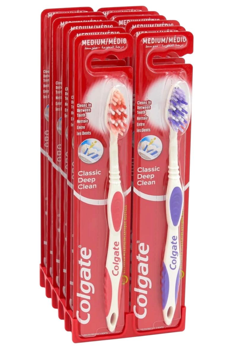 Colgate brosse à dents Medium Deep Clean Classic