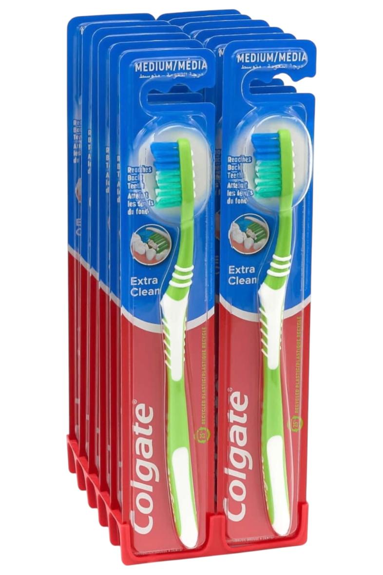 Colgate brosse à dents Extra Clean Medium