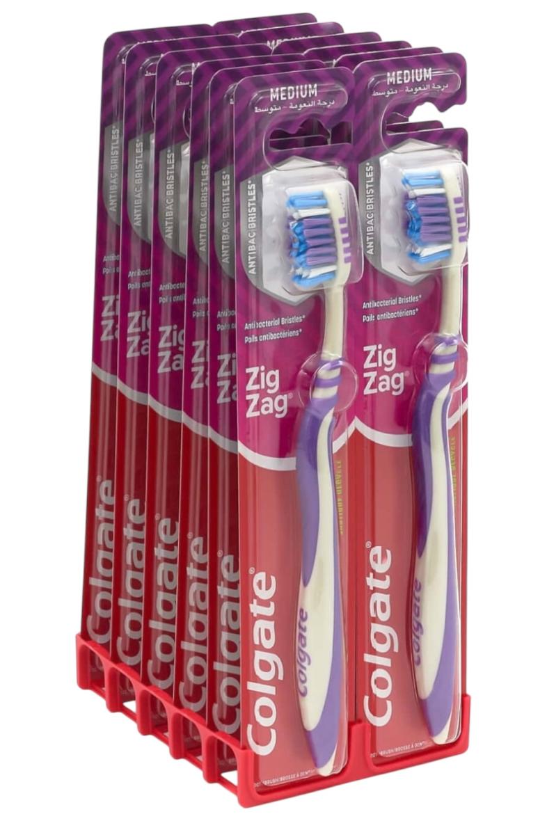 Colgate brosse à dents Zig Zag Medium