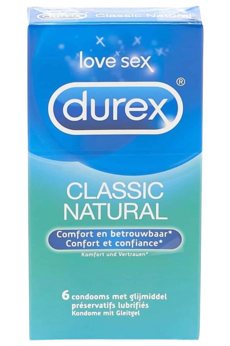 DUREX PRESERVATIF 6PCS