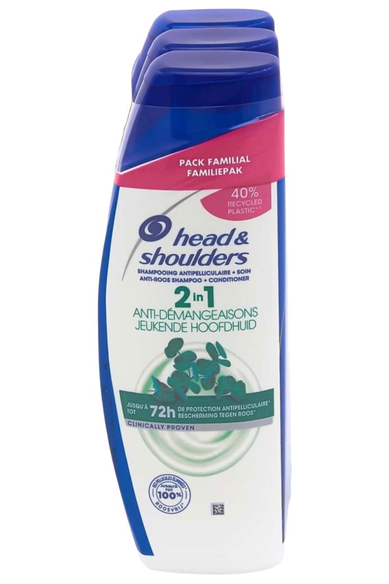 HEAD & SHOULDERS SHAMPOING 2en1 270ML Anti Démangeaison