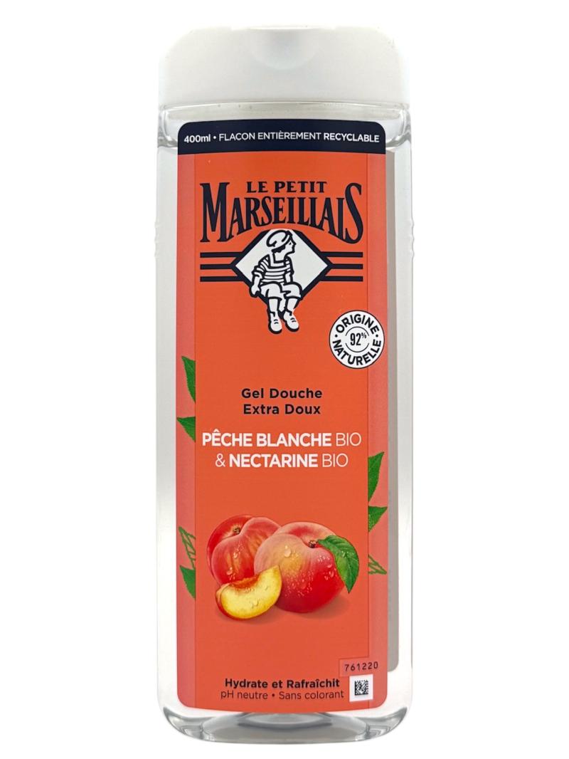 LE PETIT MARSEILLAIS GEL DOUCHE 400ML Peche blanche & nectarine