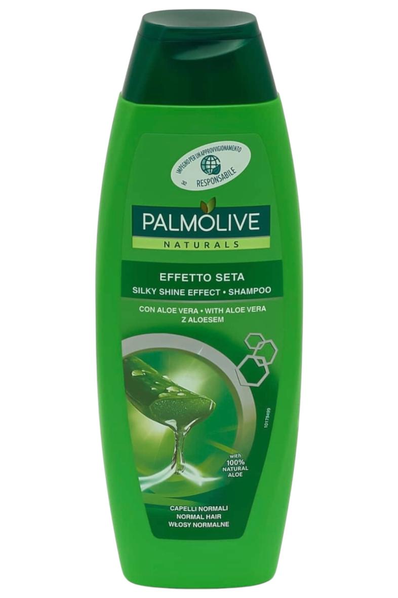 PALMOLIVE SHAMPOING 350ML effet éclat soyeux aloe