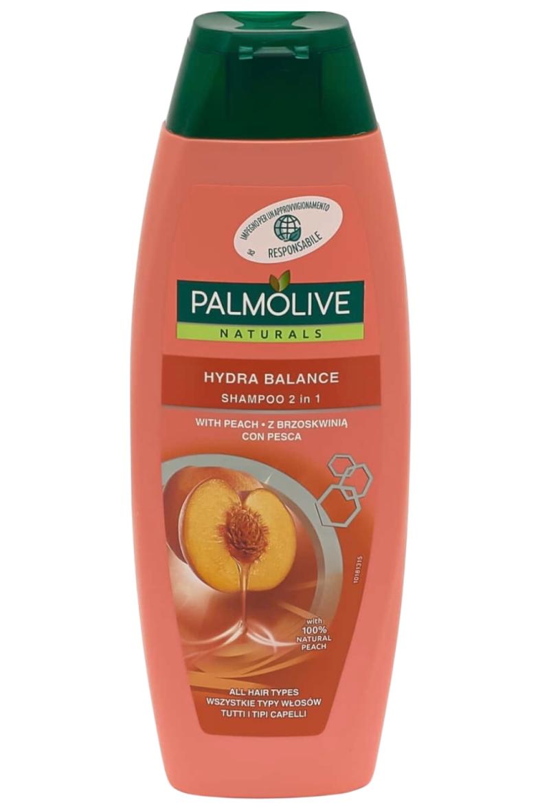 PALMOLIVE SHAMPOING 350ML 2in1 hydro balance pêche
