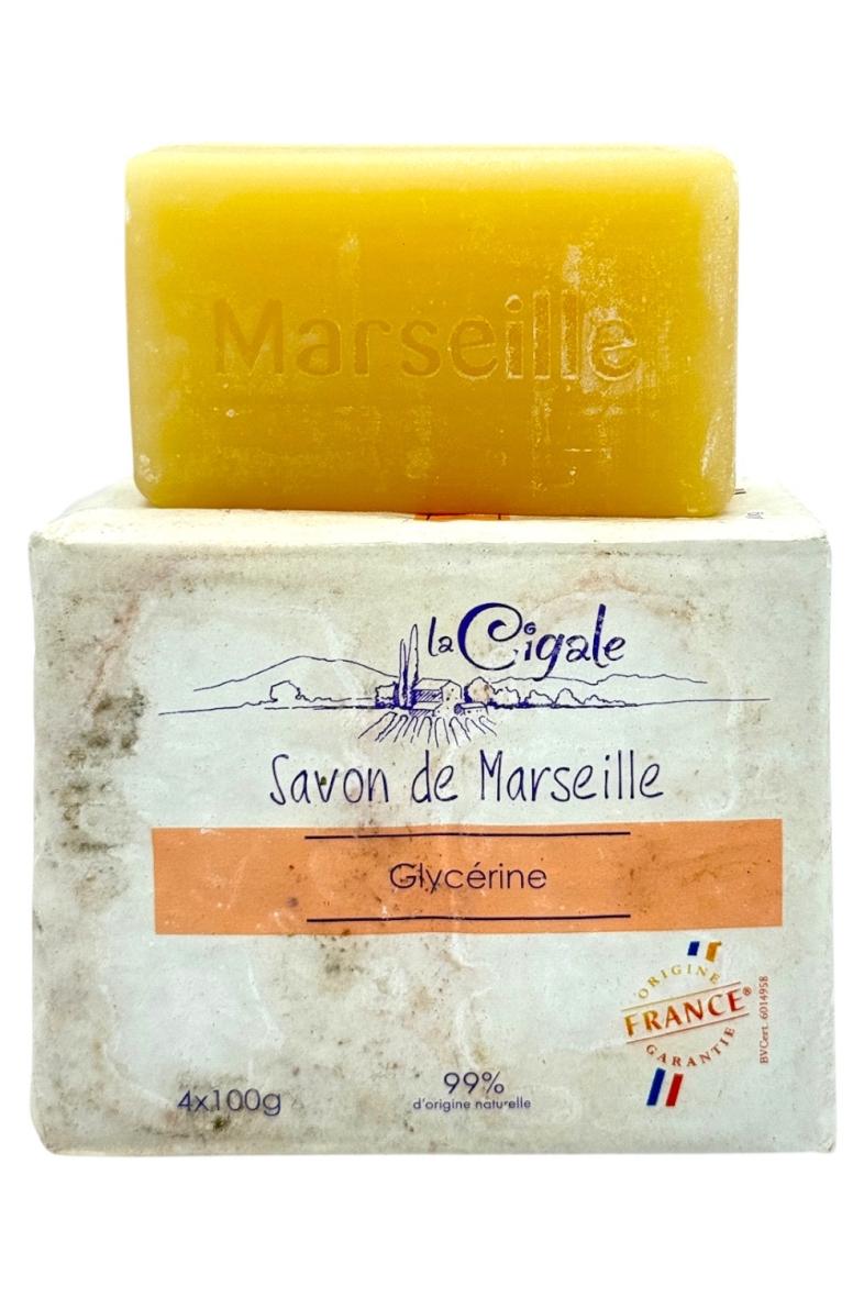 SAVON DE MARSEILLE LA CYGALE 4X100G