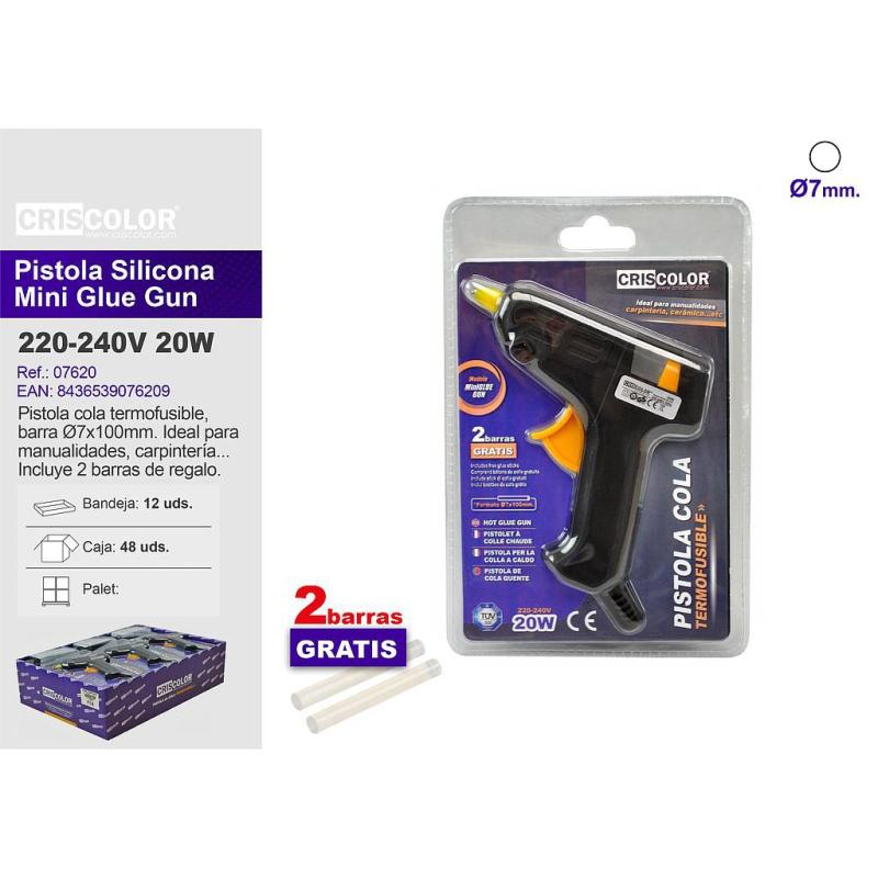 PISTOLET A COLLE 20W