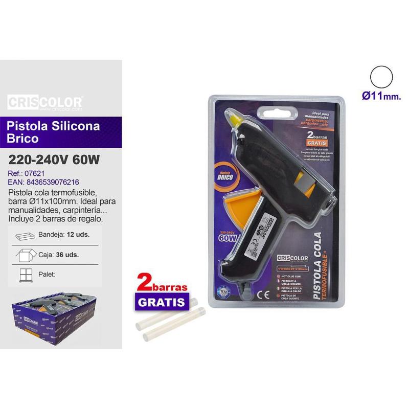PISTOLET A COLLE 60W