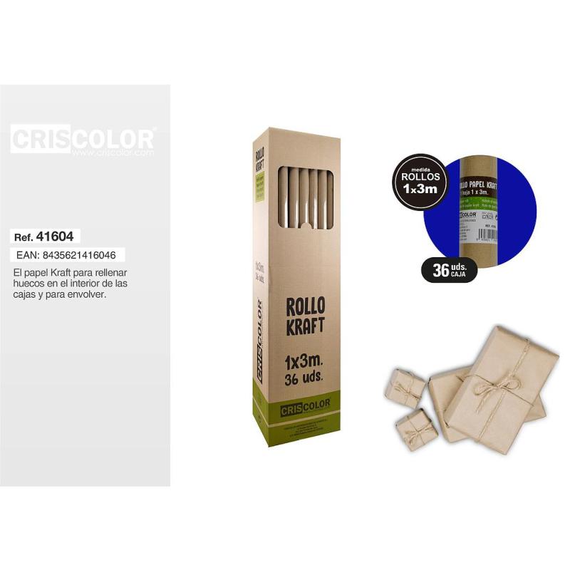 PAPIER KRAFT 1MX3M