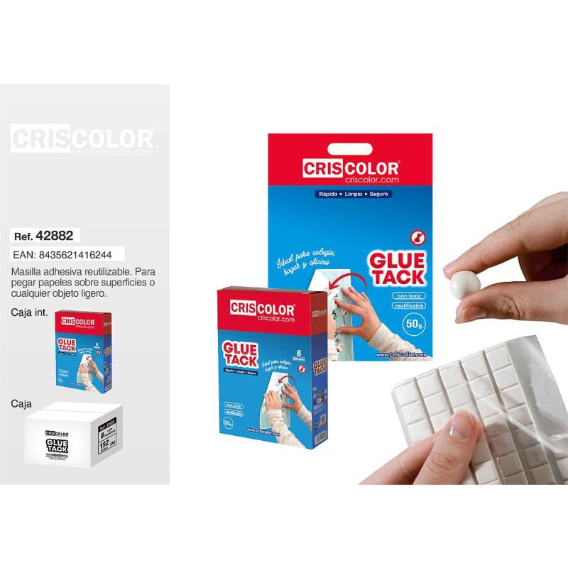 GLUE TACK PATE ADHESIVE 50G (pate a fixer)