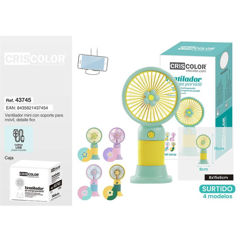 VENTILATEUR MINI FLEUR