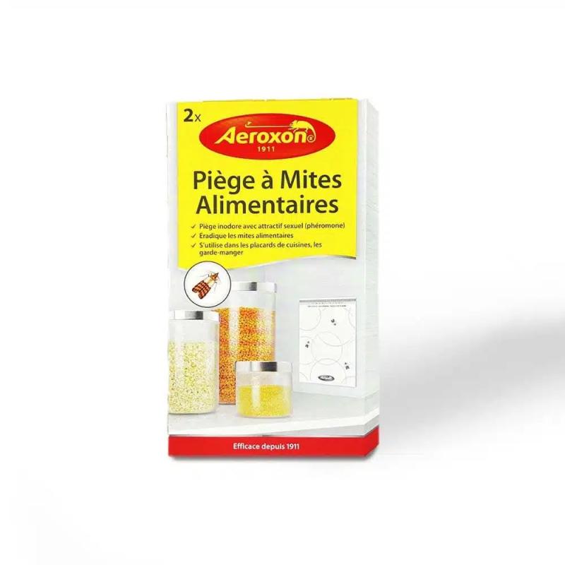 PIEGES COLLANT A MITES ALIMENTAIRES x2pcs