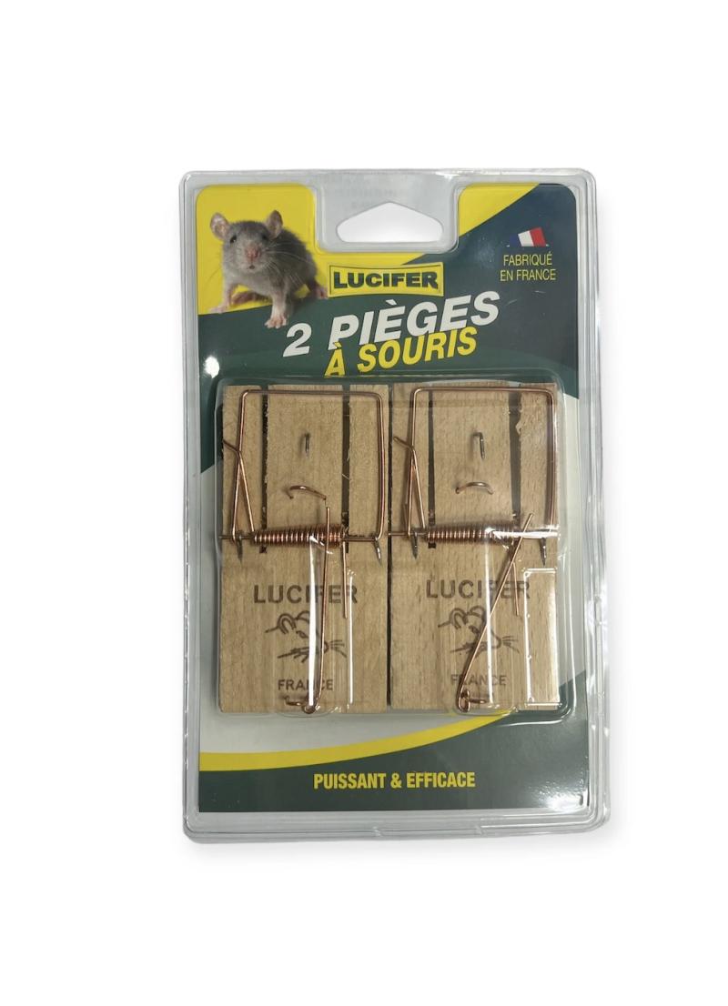 PIEGE SOURIS X2 LUCIFER BLISTER