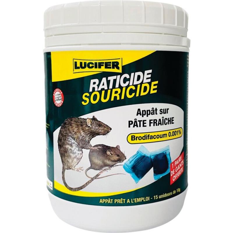 RATICIDE SOURICIDE PATE FRAICHE 150G