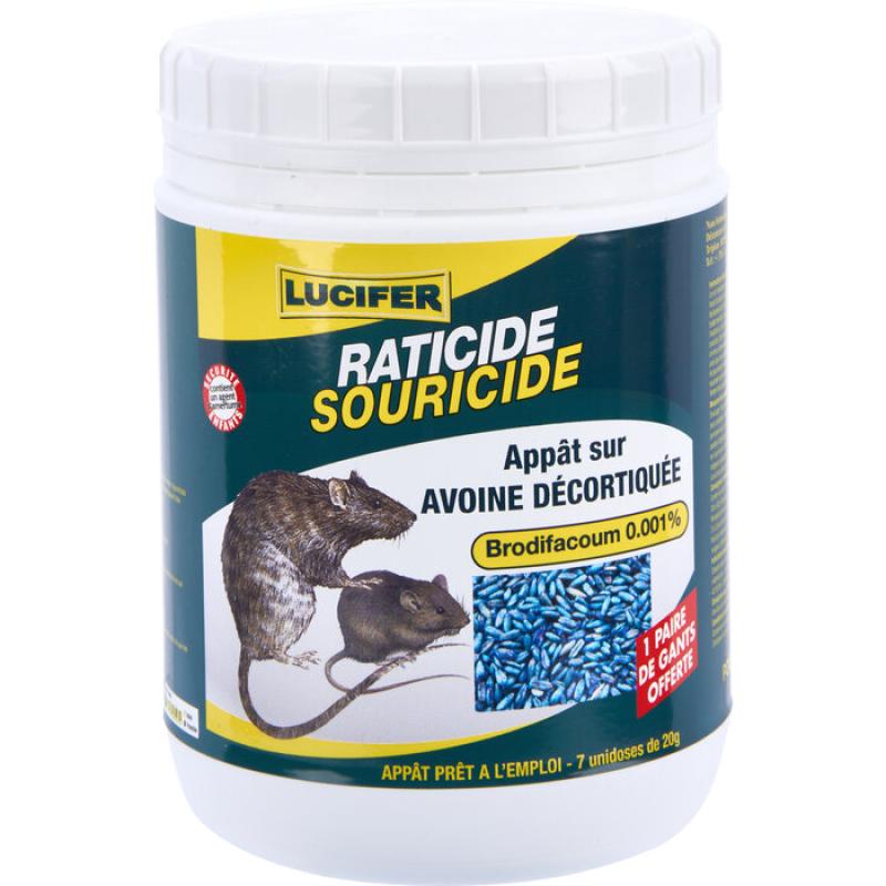 RATICIDE SOURICIDE AVOINE 140G