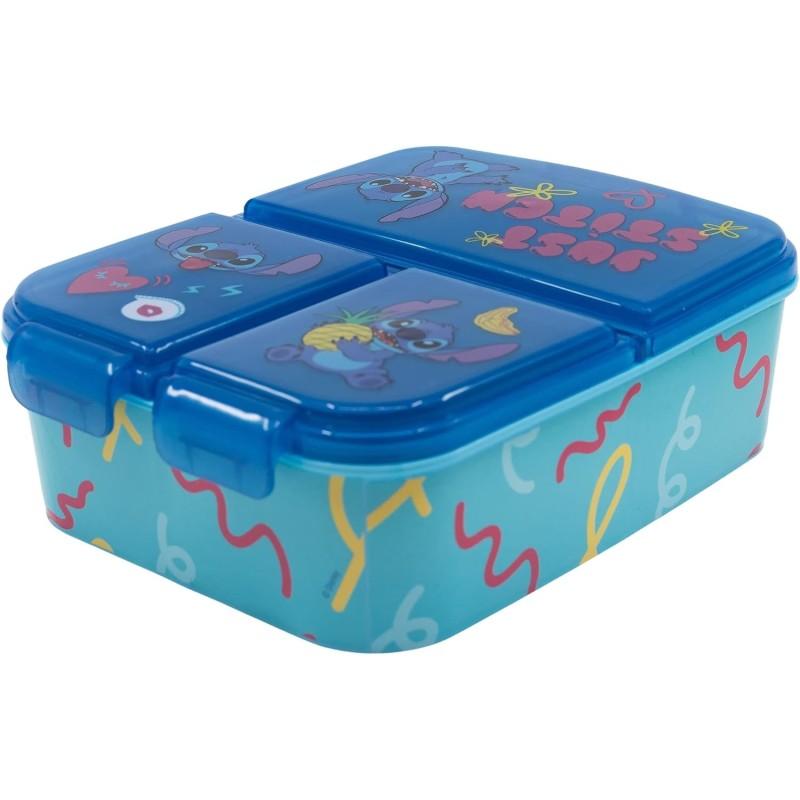 BOITE A GOUTER 3 COMPARTIMENTS LILO STITCH 130-013