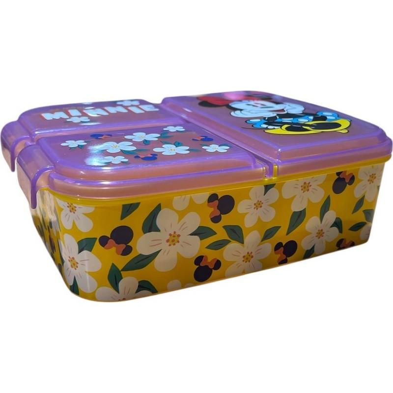 BOITE A GOUTER 3 COMPARTIMENTS MINNIE 130-028