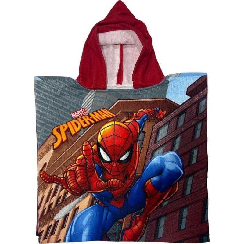 PONCHO DE BAIN SPIDERMAN 312345 ***