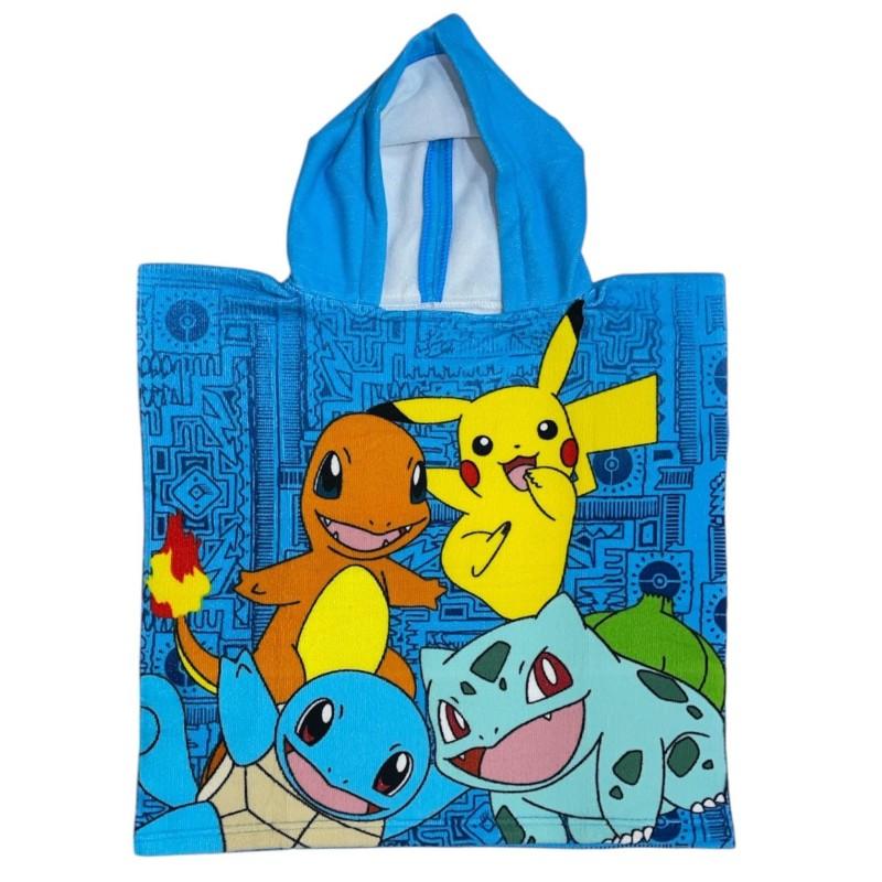 PONCHO DE BAIN POKEMON 312413 ***