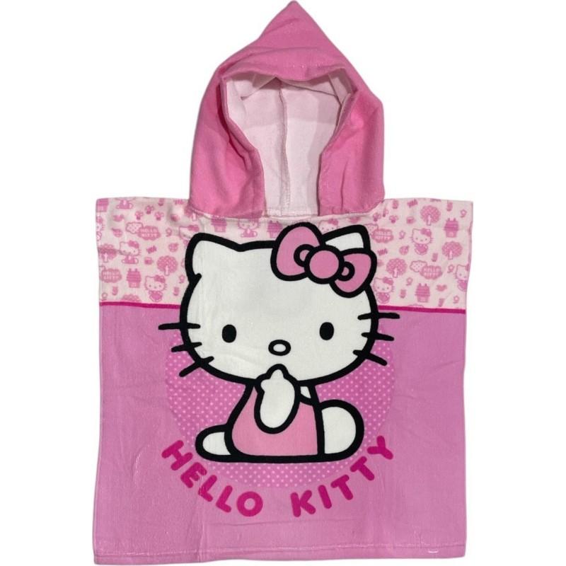 PONCHO DE BAIN HELLO KITTY HK36-1172 ***