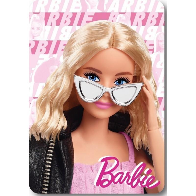 PLAID POLAIRE 100X140CM BARBIE BAR24-4163 ***