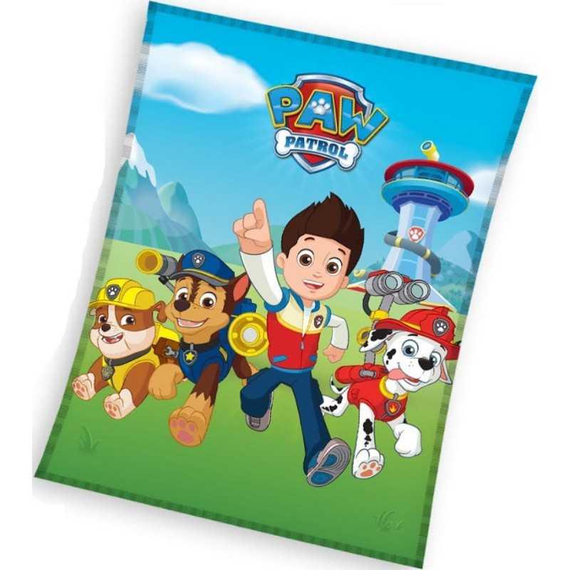 PLAID POLAIRE 100X140CM PAW PATROL PAW23-022 ***