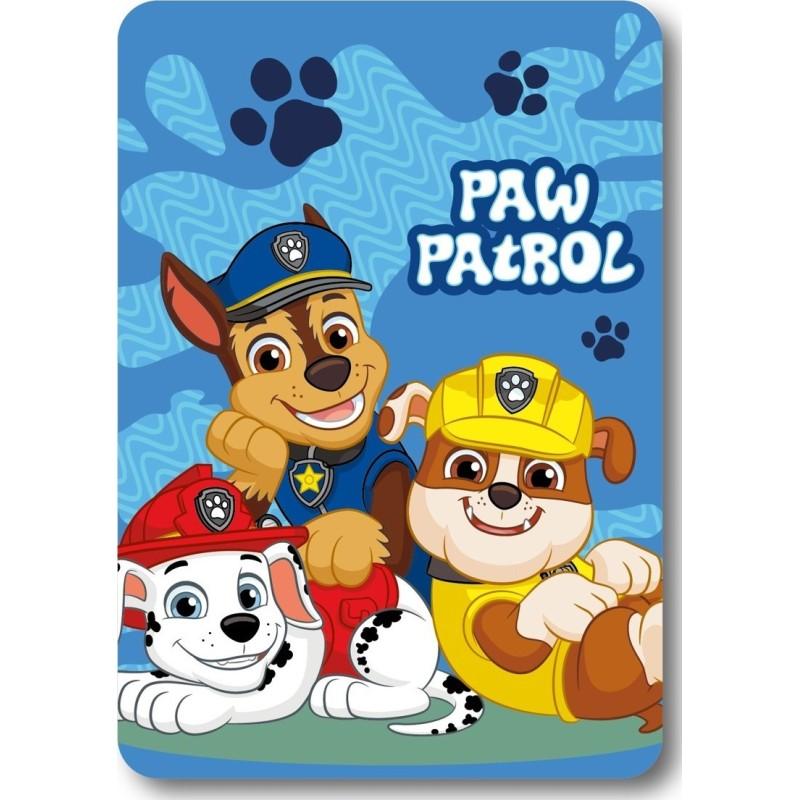 PLAID POLAIRE 100X140CM PAW PATROL PAW24-4362 ***