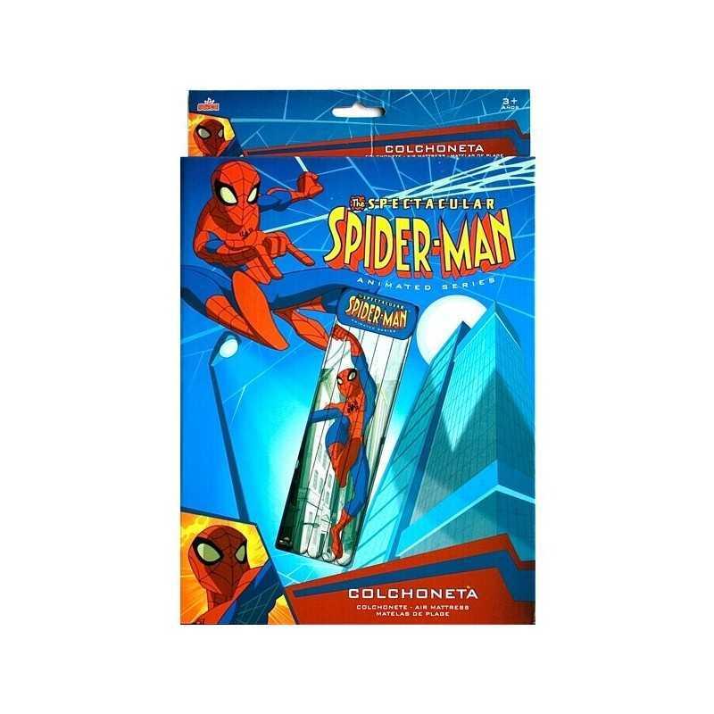 MATELAS PLAGE GONFLABLE 180CM SPIDERMAN 012156