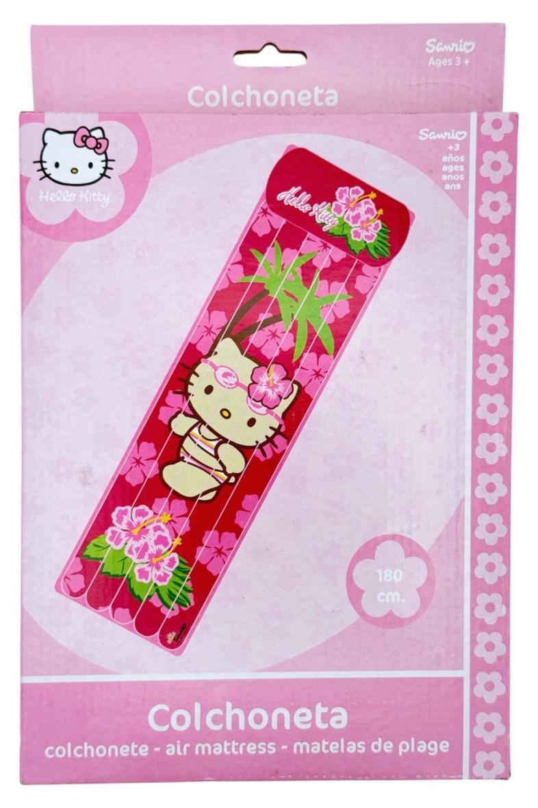 MATELAS PLAGE GONFLABLE 180CM HELLO KITTY 065404