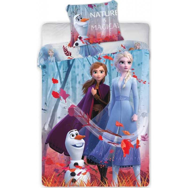 PARURE HOUSSE DE LIT EN COTON FROZEN frozen2-026 ***