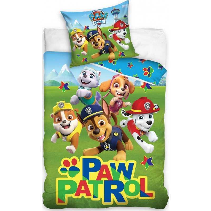 PARURE HOUSSE DE LIT EN COTON PAW PATROL 468872 ***