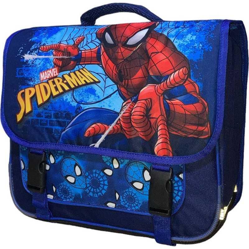 CARTABLE QUALITÉ SUPÉRIEURE 38CM SPIDERMAN SPI23-1457 ***