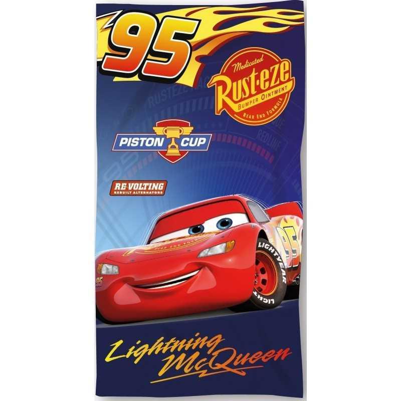 SERVIETTE PLAGE 70X140CM CARS CAR24-3638