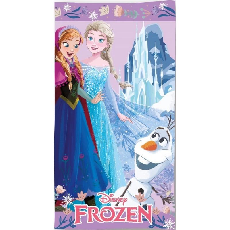 SERVIETTE PLAGE 70X140CM FROZEN FRO36-4580