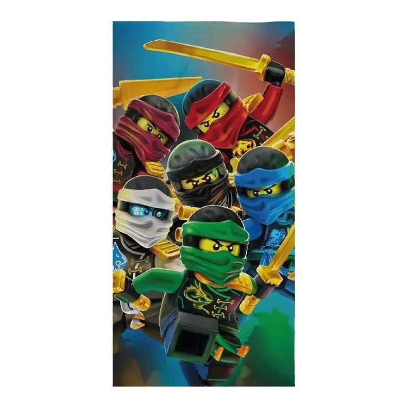 SERVIETTE PLAGE 70X140CM LEGO NINJAGO LGO36-5178