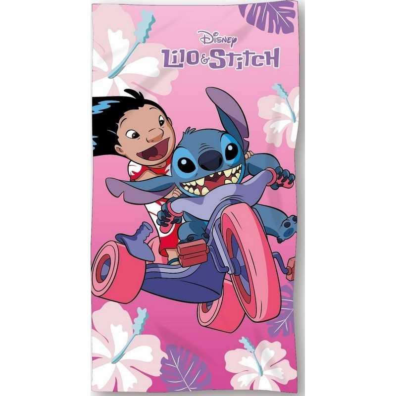 SERVIETTE PLAGE 70X140CM LILO STITCH LIL24-3608
