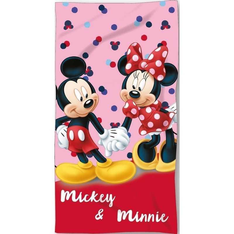 SERVIETTE PLAGE 70X140CM MINNIE MIN24-3599