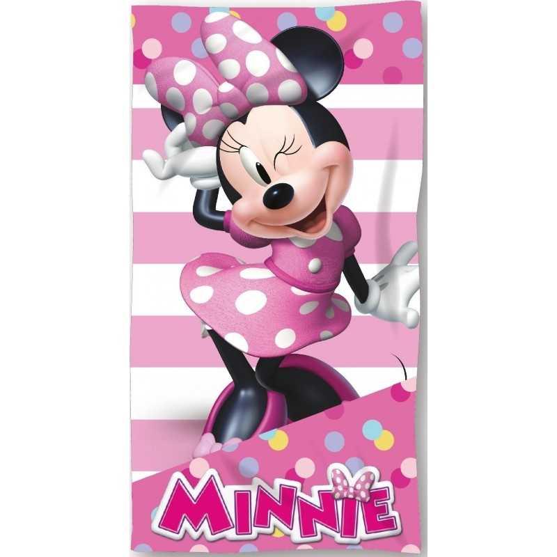 SERVIETTE PLAGE 70X140CM MINNIE MIN24-3726
