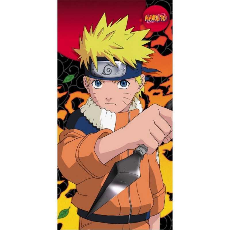 SERVIETTE PLAGE 70X140CM NARUTO 602681