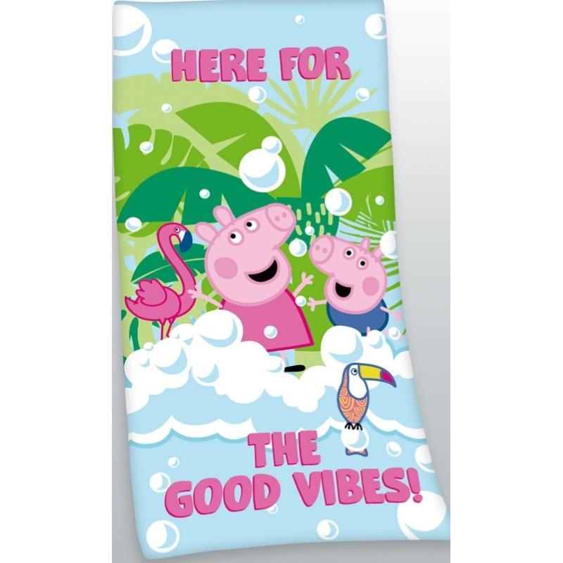 SERVIETTE PLAGE 70X140CM PEPPA PIG PEP24-1012